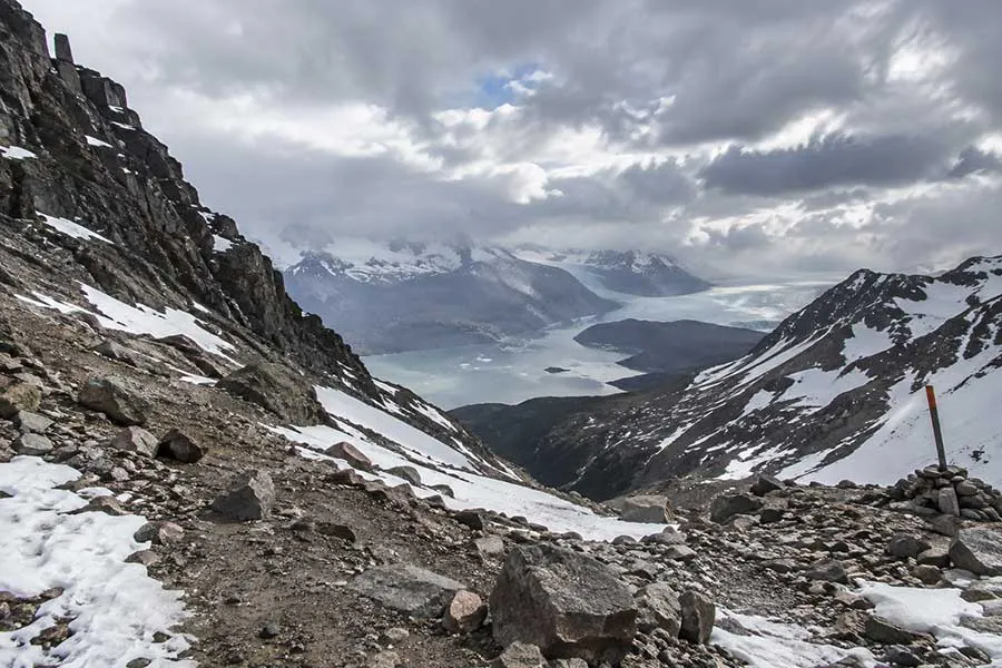 John Garner Pass on the O Circuit in Torres del Paine National Park, Patagonia