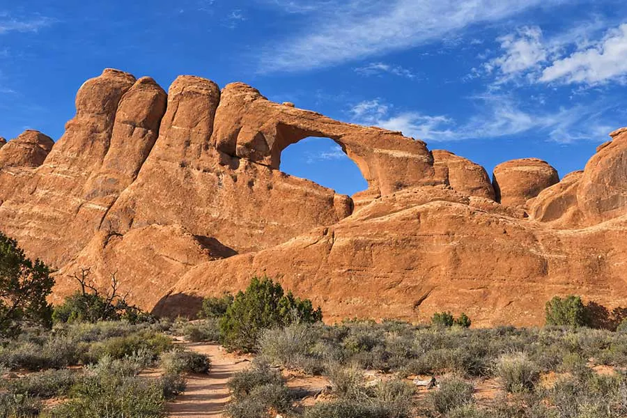 Skyline Arch in Arches National Park, Utah