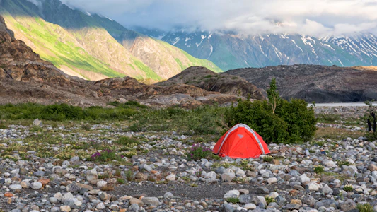 MT Sobek Camp-Alsek River, British Columbia, Canada
