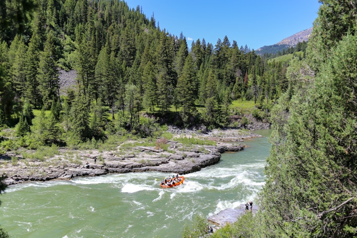 raft - Wyoming Grand Teton Kayaking