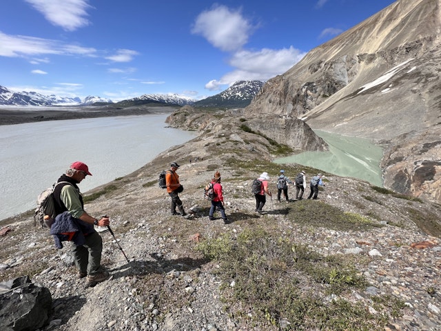 hikers - Alaska Alsek River Rafting