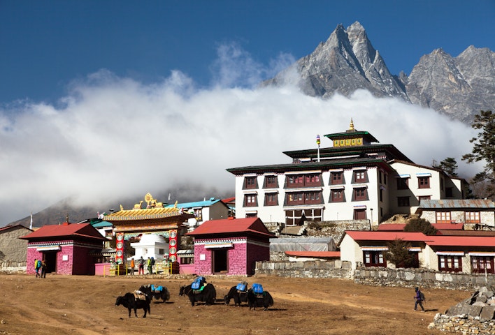 monastery - Nepal Everest Base Camp Trek