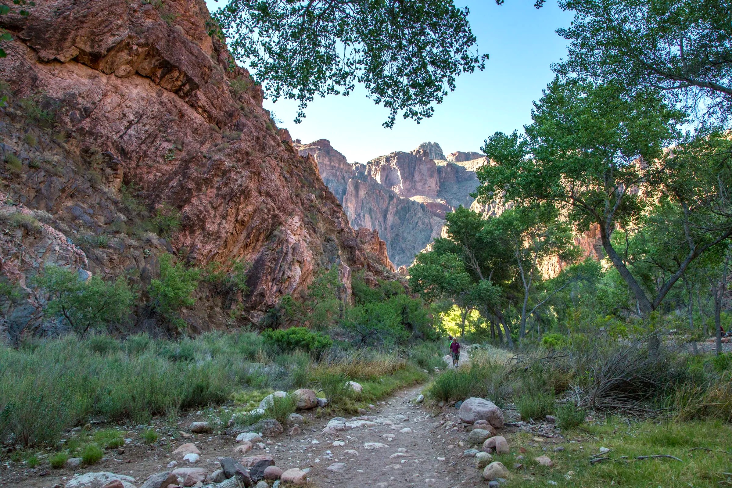 Arizona Grand Canyon Phantom Ranch South Rim Hiking 4 Day