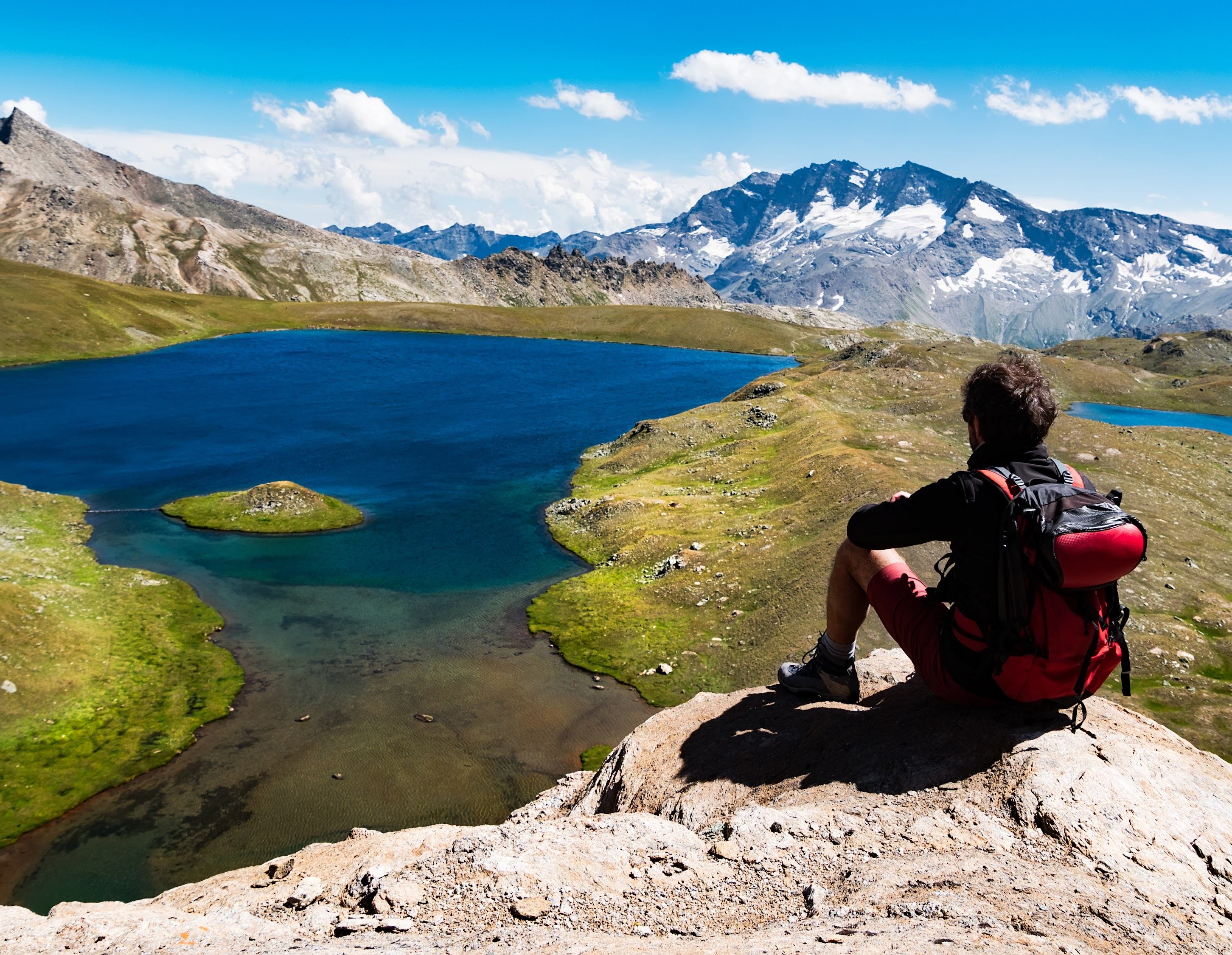 Alps Gran Paradiso National Park Hiking