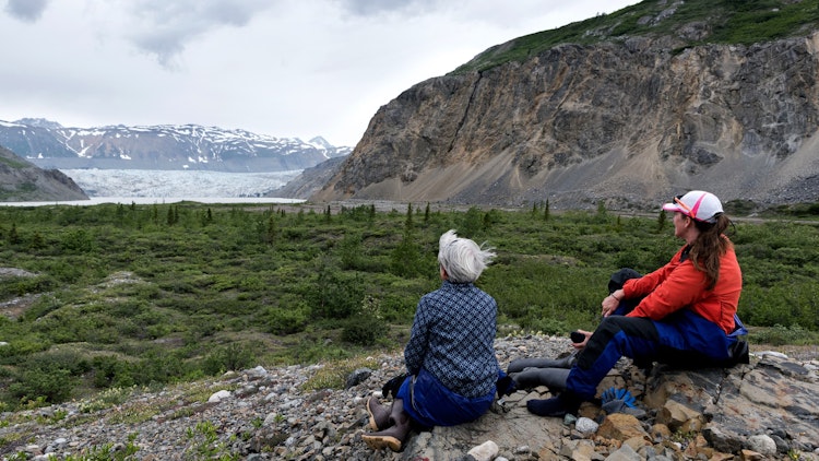 two women - Alaska Alsek River Rafting